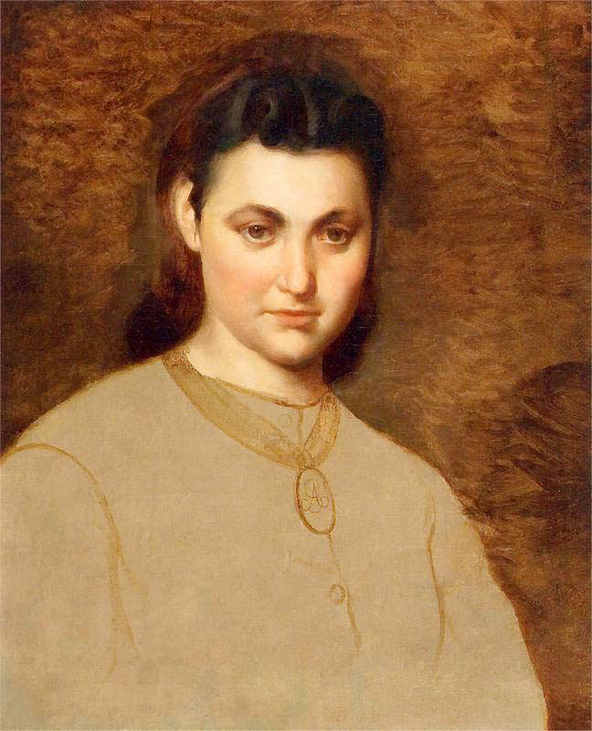 Portrait of a Girl with a Medallion